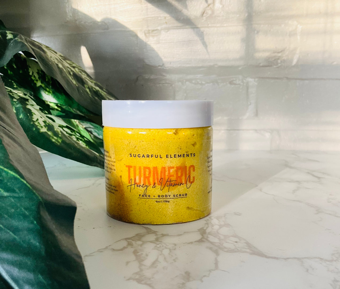 Turmeric, Honey & Vitamin C Scrub