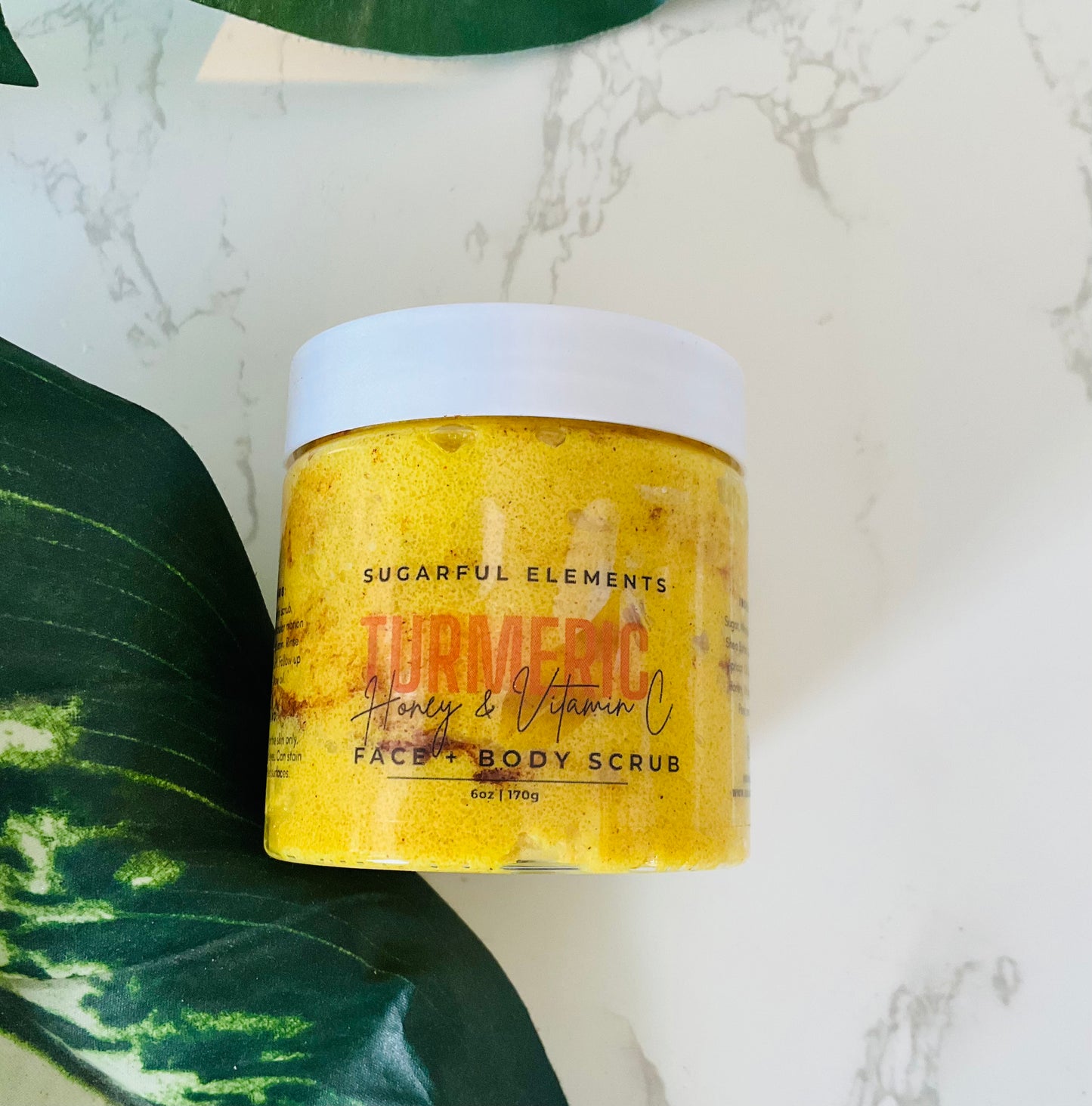 Turmeric, Honey & Vitamin C Scrub